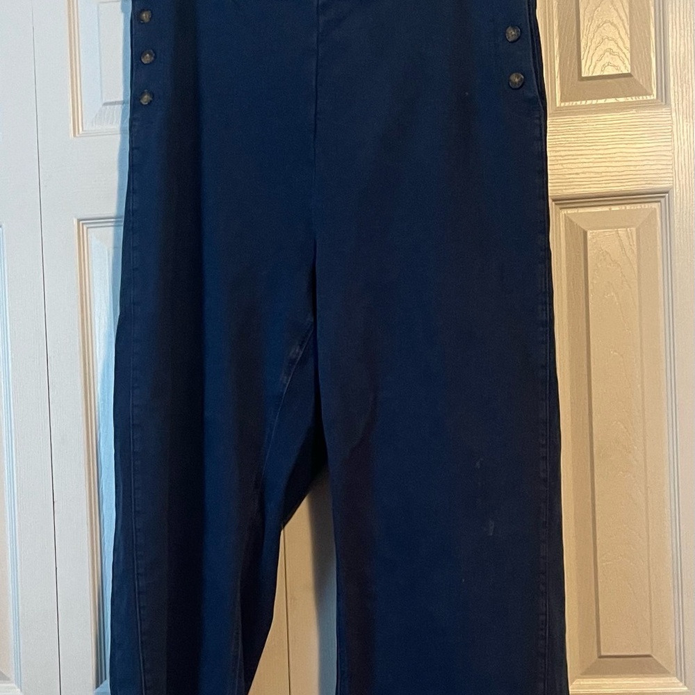 Old Navy Women's Flare & Wide Leg Jeans - Navy Blue